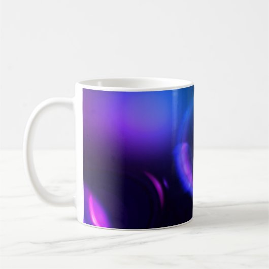 Beker Blauwe ruimte Koffiemok (Links)