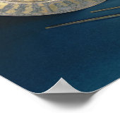 Beker, Bord en fistels Poster (Hoek)