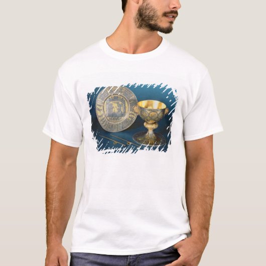 Beker, Bord en fistels T-shirt (Voorkant)