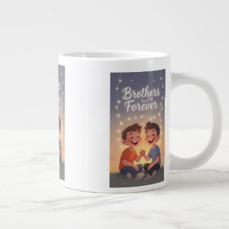 Beker 'Broers Voor Altijd' – Cadeau voor broer, Si Grote Koffiekop