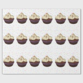 beker cake cadeaupapier (Vlak)