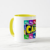 Beker "Coloring California 2" Mok (Voorkant links)
