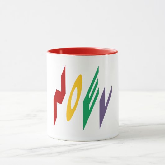 Beker Combo Mug rood ontwerp KERST Mok (Midden)