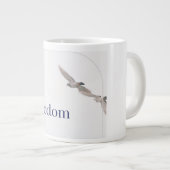 Beker die vrijheid viert grote koffiekop (Voorkant rechts)