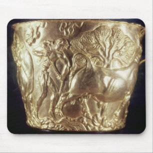 Beker, een huisstier muismat