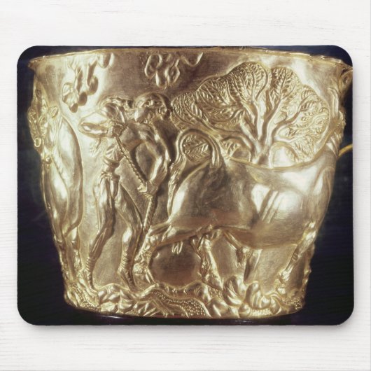 Beker, een huisstier muismat (Voorkant)