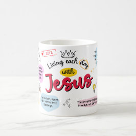 Beker - Elke dag met Jezus leven Koffiemok