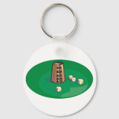 Beker- en ijsspel sleutelhanger (Achterkant)