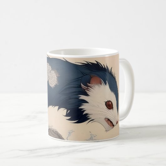 Beker - Fret - Japan Koffiemok (Voorkant rechts)