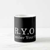 Beker 'Herinner je je eed' (RYO) Koffiemok (Center)