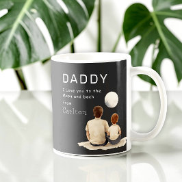 Beker "Ik hou van jou" voor vader en zoon om samen Koffiemok