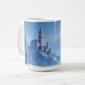 Beker in bevroren stijl koffiemok (Voorkant links)