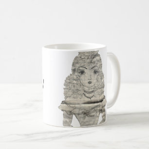 Beker in stijl - "Inner Princess" Koffiemok