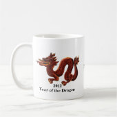 Beker 'Jaar van de Draak 2012' Koffiemok (Links)