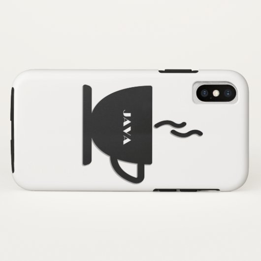 Beker Java Case-Mate iPhone Case (Achterkant (horizontaal))
