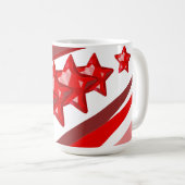 Beker Kerststerren Koffiemok (Voorkant rechts)