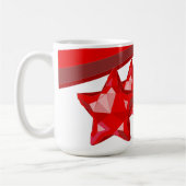 Beker Kerststerren Koffiemok (Links)