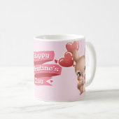 Beker Koffiemok Valentijnsdag (Voorkant rechts)