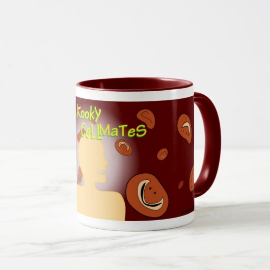 Beker - Kooky Kooky Cell Mates Mok (Voorkant rechts)