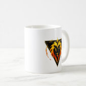 Beker / kop Leeuw Zodiac Geschenk Astrologie (Voorkant rechts)