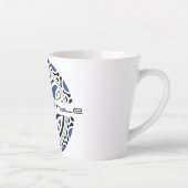 Beker latte Cagou-Stijl Mok (Rechts)