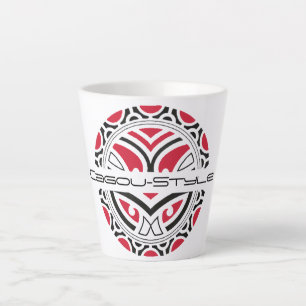 Beker latte Cagou-Stijl Mok