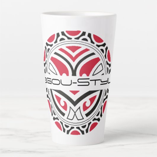 Beker latte Cagou-Stijl Mok (Voorkant)