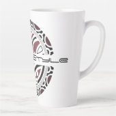 Beker latte Cagou-Stijl Mok (Rechts)