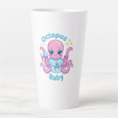 Beker latte Octopus Baby Mok (Voorkant)