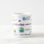 Beker 'Liefde Sturen Vandaag' Koffiemok (Center)