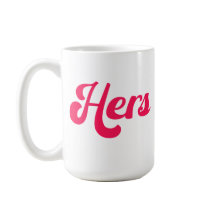 Beker liefde voor haar