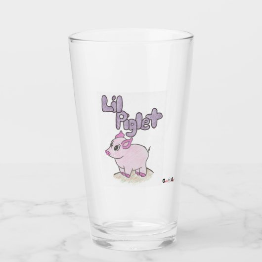 Beker "Lil Piglet" (bier) (Voorkant)