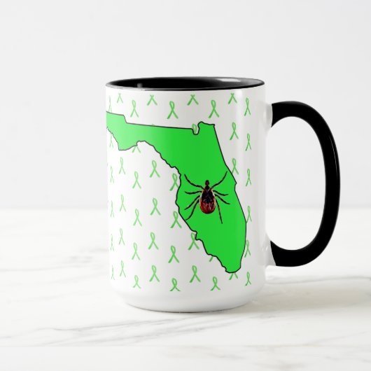 Beker Lymeziektebewustzijn in Florida Mok (Rechts)