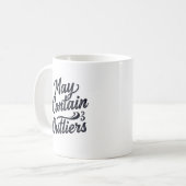 Beker 'May Contain Outliers' Koffiemok (Voorkant links)