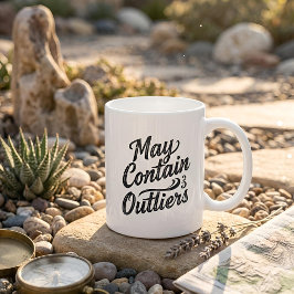 Beker 'May Contain Outliers' Koffiemok