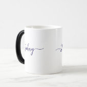 Beker met aangepaste naam magische mok (Voorkant links)