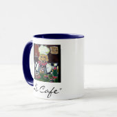 Beker met bel mok (Voorkant links)