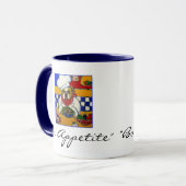 Beker met bel mok (Voorkant links)