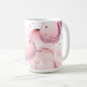 Beker met bellen koffiemok (Voorkant rechts)
