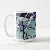 Beker met bevroren bessen koffiemok (Links)