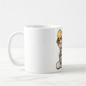 Beker met biljarter koffiemok (Links)