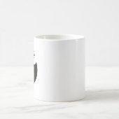 Beker met blijf veilig-boodschap koffiemok (Center)