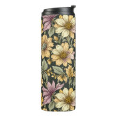 Beker met bloemen voor reizen (Gedraaid links)