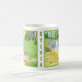 Beker met boslandschap en tekst koffiemok (Center)