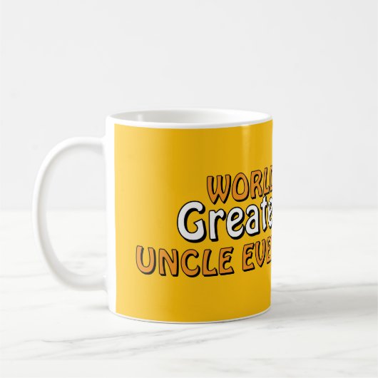 Beker met de tekst 'Oom aller tijden' Koffiemok (Links)