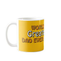 Beker met de tekst 's Werelds beste papa ooit gema