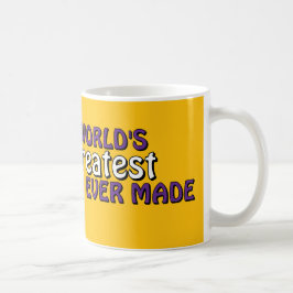 Beker met de tekst 's Werelds beste papa ooit gema Koffiemok