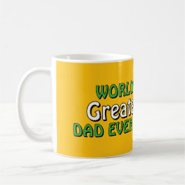 Beker met de tekst 's Werelds beste papa ooit gema Koffiemok