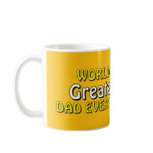Beker met de tekst 's Werelds beste papa ooit gema