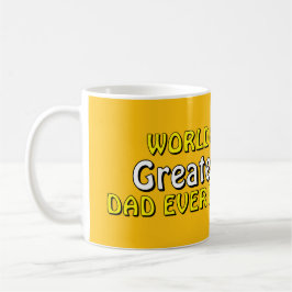 Beker met de tekst 's Werelds beste papa ooit gema Koffiemok